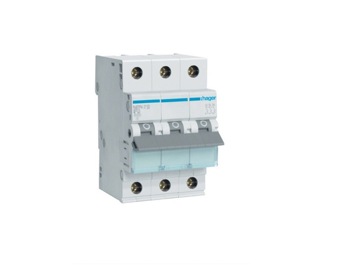 Автоматический выключатель 3P 6kA C-0.5A 3M