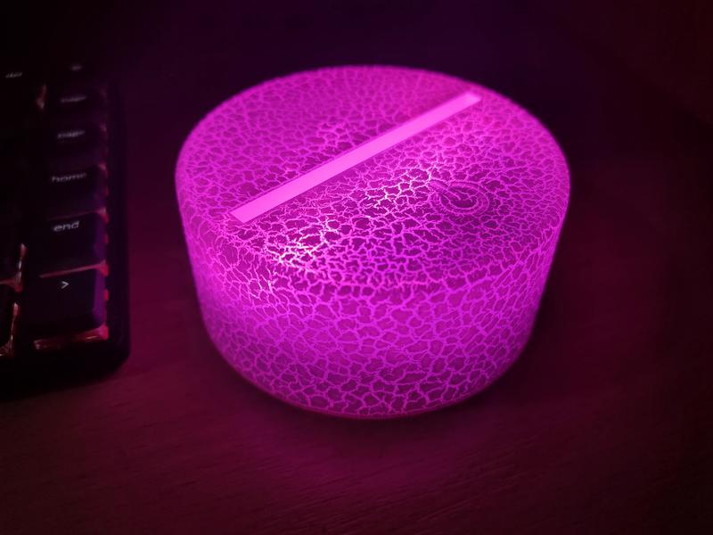 Нічник 3D LED Harry Potter Снітч 16 кольорів USB/батарейки з пультом Білий (07-9) - фото 7 Нічник 3D LED Harry Potter Снітч 16 кольорів USB/батарейки з пультом Білий (07-9) - фото 7