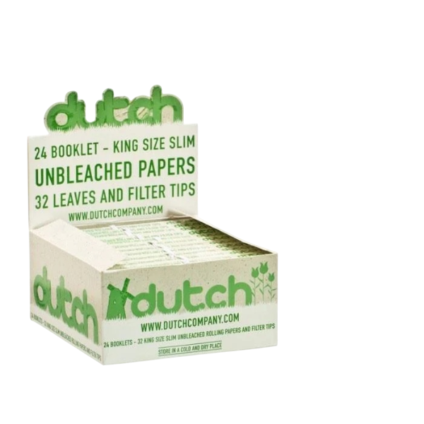 Бумага для самокруток Dutch King Size/TIPS (4756)