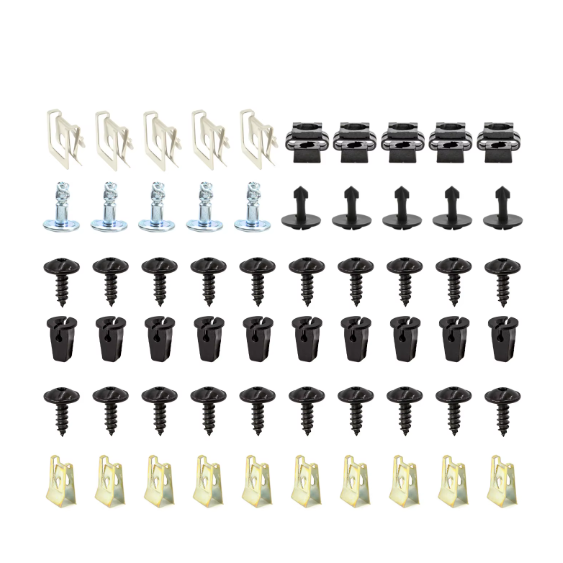 Набір пістонів 60 шт. піддони/підкрилки/бампер для VW/Audi/Seat (2431313315)