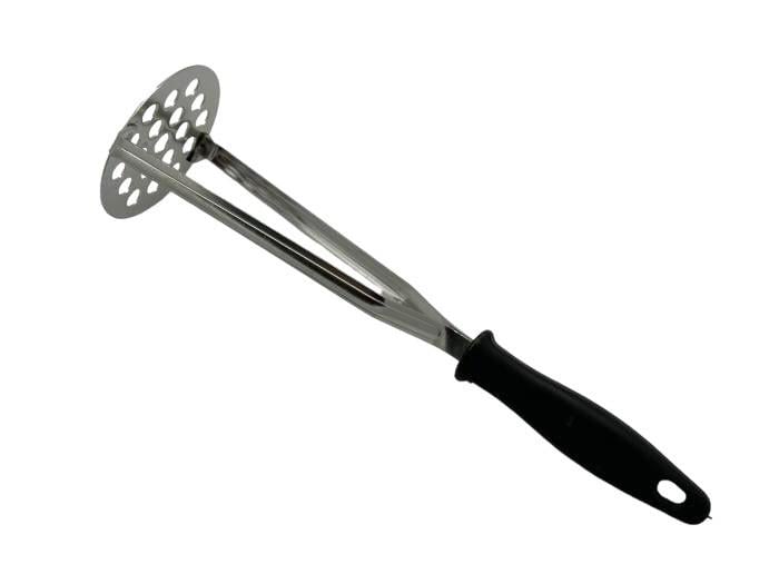 Картофелемялка нержавеющая сталь с пластиковой ручкой для картофеля пюре L 28 см D 7,5 см (438600424) Картофелемялка нержавеющая сталь с пластиковой ручкой для картофеля пюре L 28 см D 7,5 см (438600424)