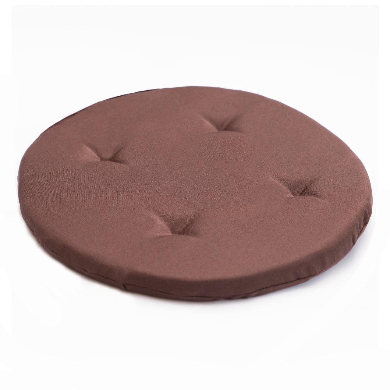 Подушка для стула/кресла/табурета Ø 40х2 см Коричневый (1662381490) - фото 2 Подушка для стула/кресла/табурета Ø 40х2 см Коричневый (1662381490) - фото 2