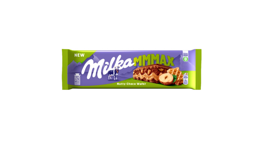 Шоколад молочный Milka Nutty Choco Wafer 270 г Шоколад молочный Milka Nutty Choco Wafer 270 г