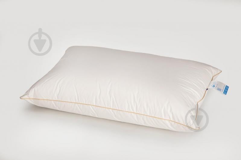 Подушка IGLEN пухо-пір'яна 70% пух 30% дрібне перо 40x60 см Біла (40602)