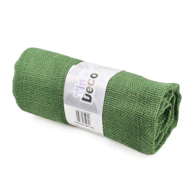 Ткань и Flora из мешковины 90х3 м Зеленый (5059)