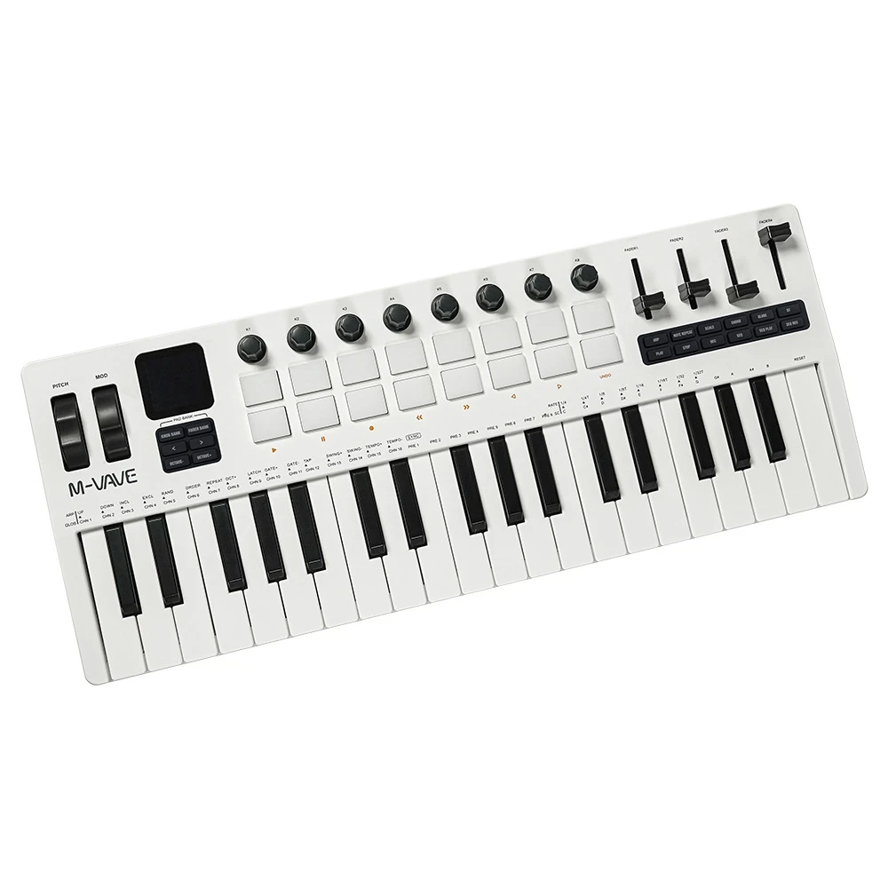 ᐉ Клавіатура Midi M-VAVE SMK-37 PRO • Краща ціна в Києві, Україні
