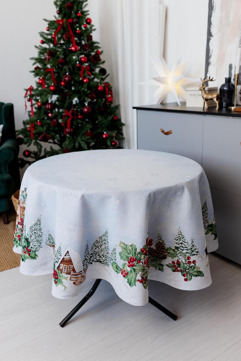 Скатерть гобеленовая SQUIRREL D 136 см (041761)