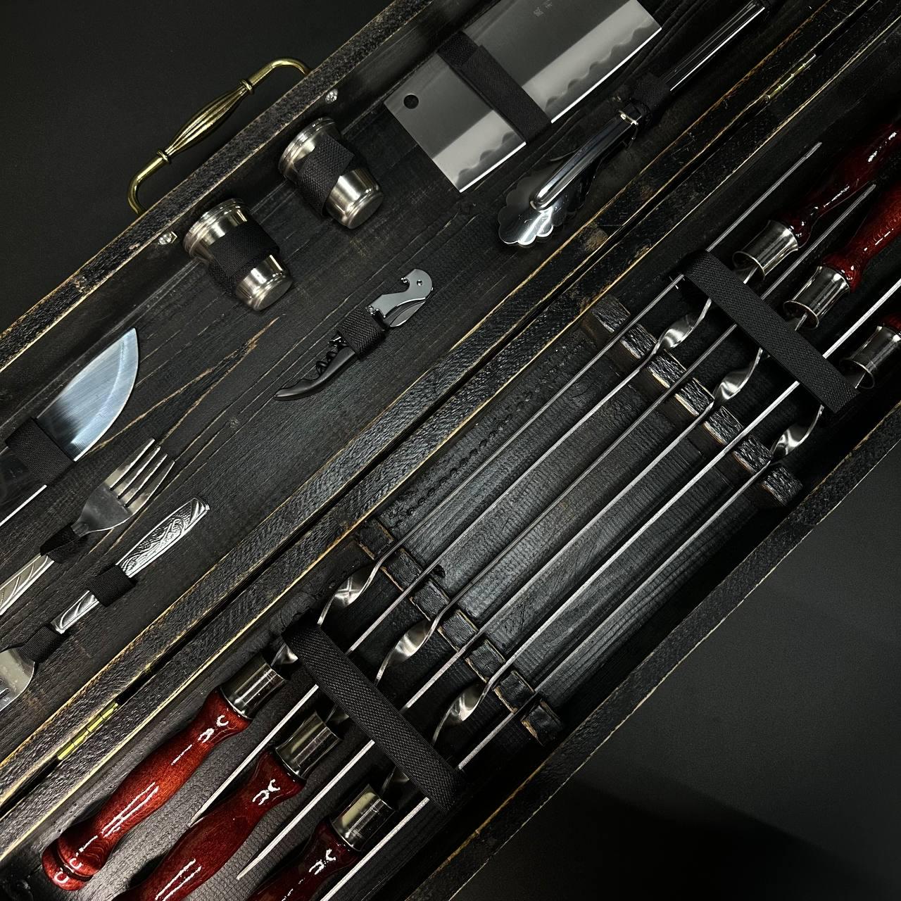 Набор шампуров в кейсе Black Box X-5 S1 - фото 6
