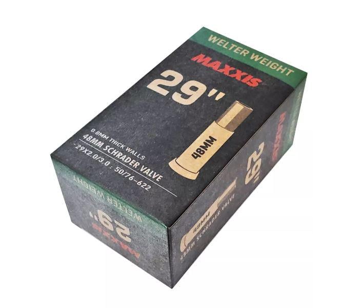 Велокамера Maxxis 29x2.00/3.00 Welter Weight Tube AV 48 мм (4717784040219) Велокамера Maxxis 29x2.00/3.00 Welter Weight Tube AV 48 мм (4717784040219)