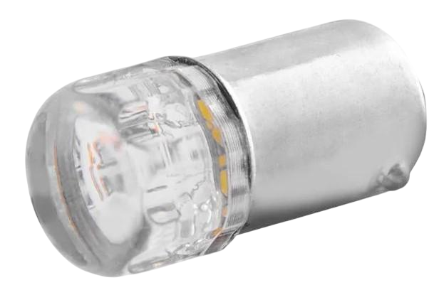 Автомобільна лампа світлодіодна LEDUA BA9S-2835-2 SMD E 24V Білий (2540)
