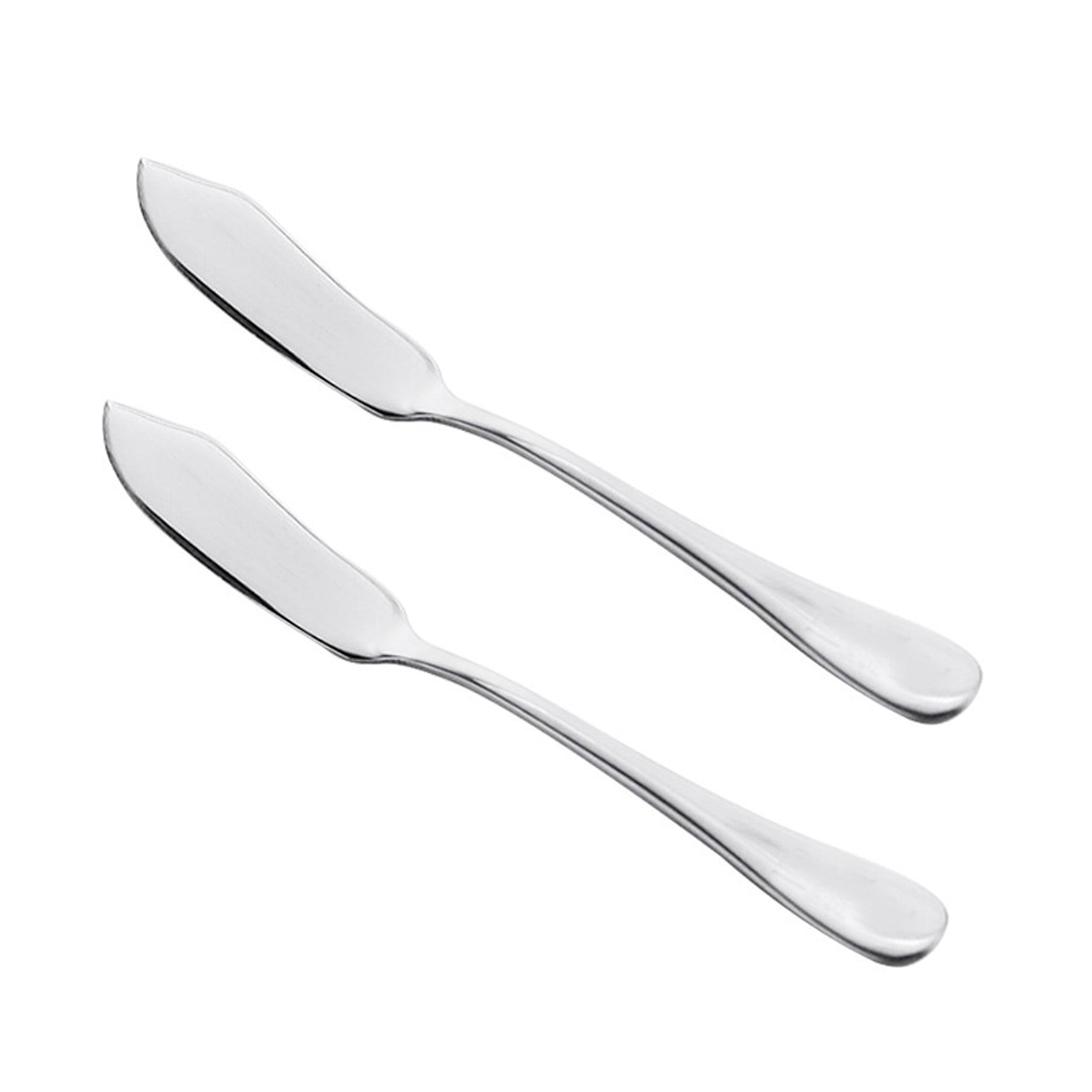 Набір ножів для масла нержавіюча сталь 15 см 2 шт. (H-140000)