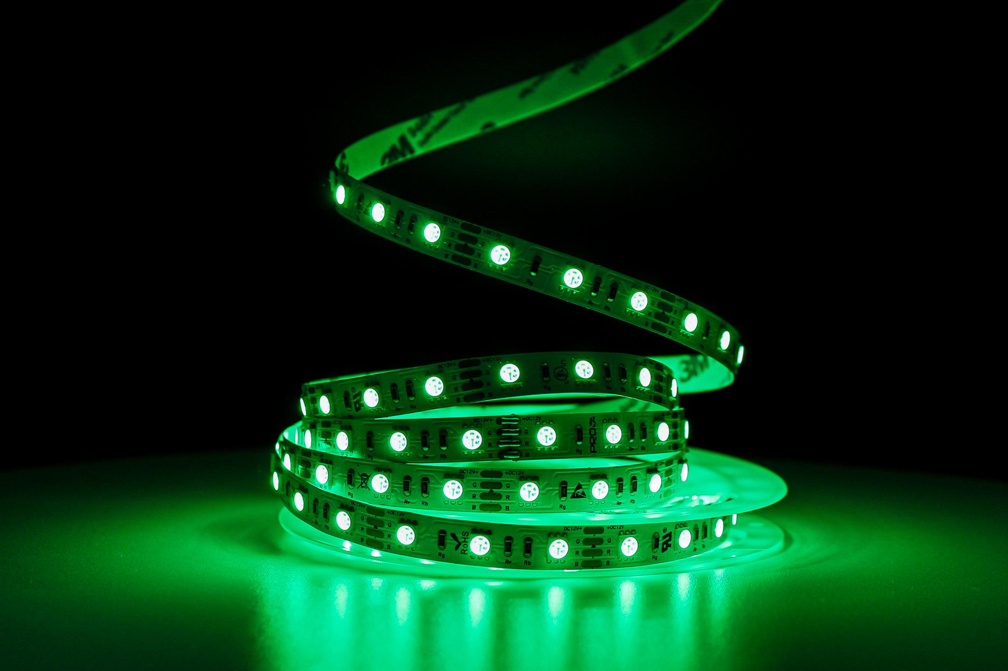 Светодиодная лента Prolum 5050/60 IP20 Series-SG RGB 12V Разноцветный (28522794) - фото 4 Светодиодная лента Prolum 5050/60 IP20 Series-SG RGB 12V Разноцветный (28522794) - фото 4