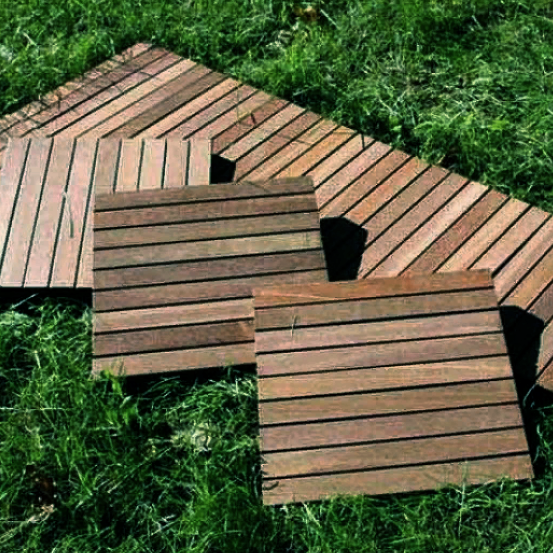 Дорожка садовая из дерева Клерво Капучино (ДОЖ-000109)