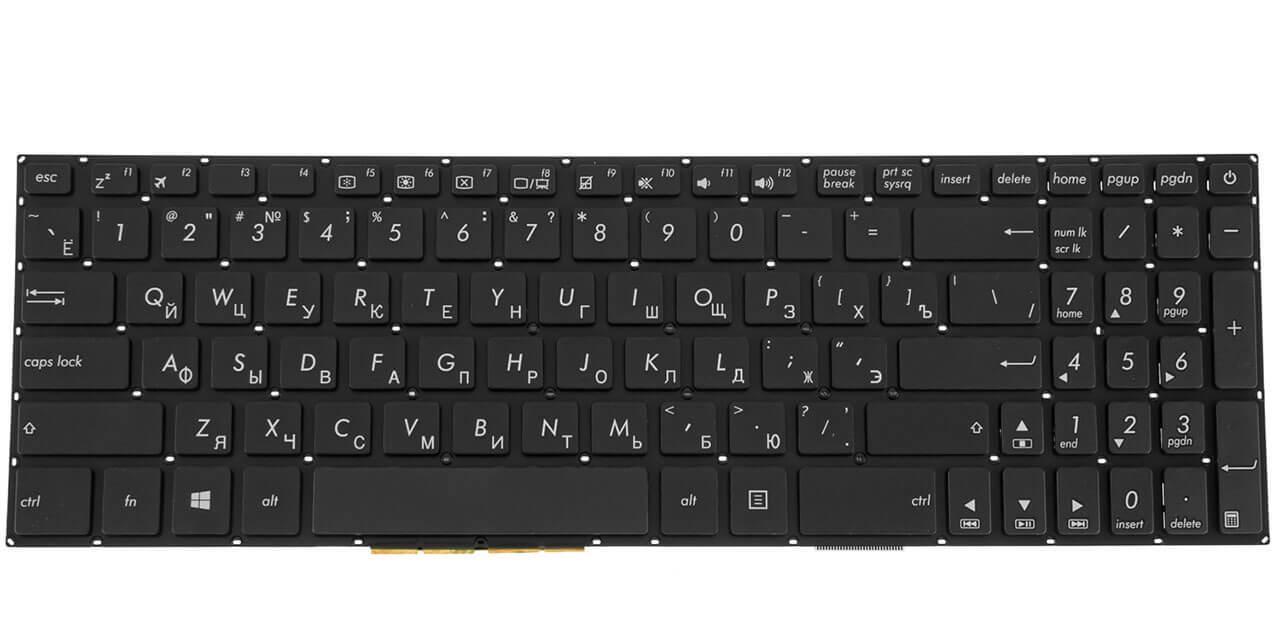 Клавиатура для ноутбука Asus A540MAR 0KNB0-610YRU00 Черный (78131)