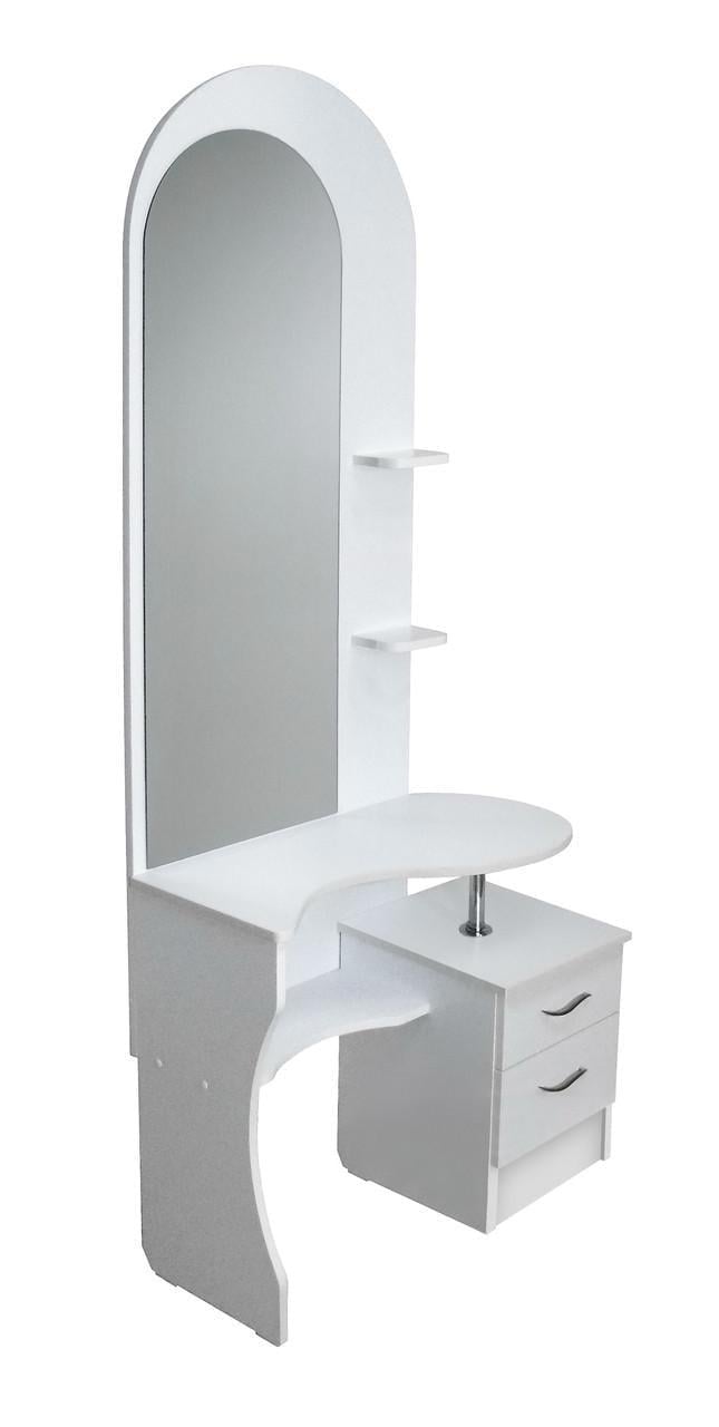 Трюмо МАКСИ-МЕбель Камелия 3 плюс Белый гладкий (11477)