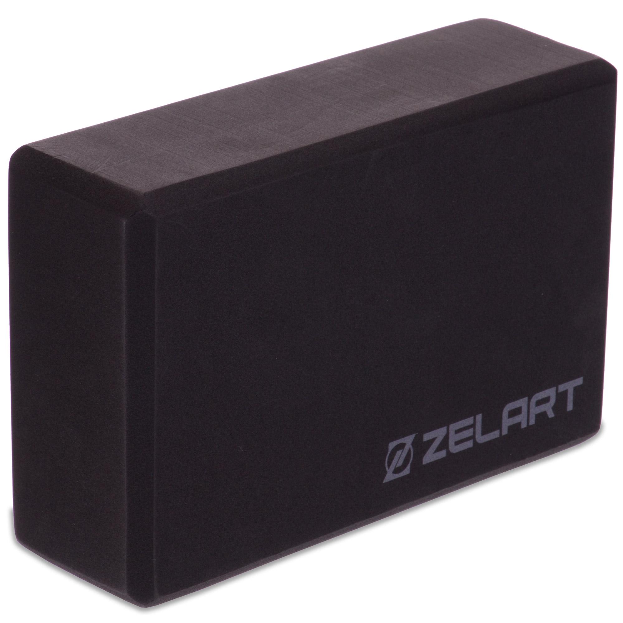 Блок для йоги Zelart FI-2572 Черный (NA004005)