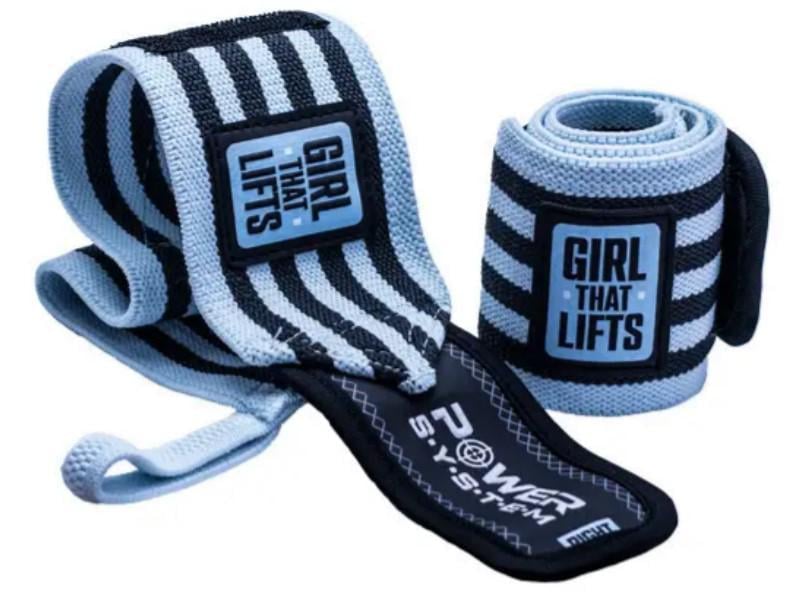 Бінти для зап'ястків Power System PS-3510 Wrist Wraps GTL Blue (PS-3510BU-0)