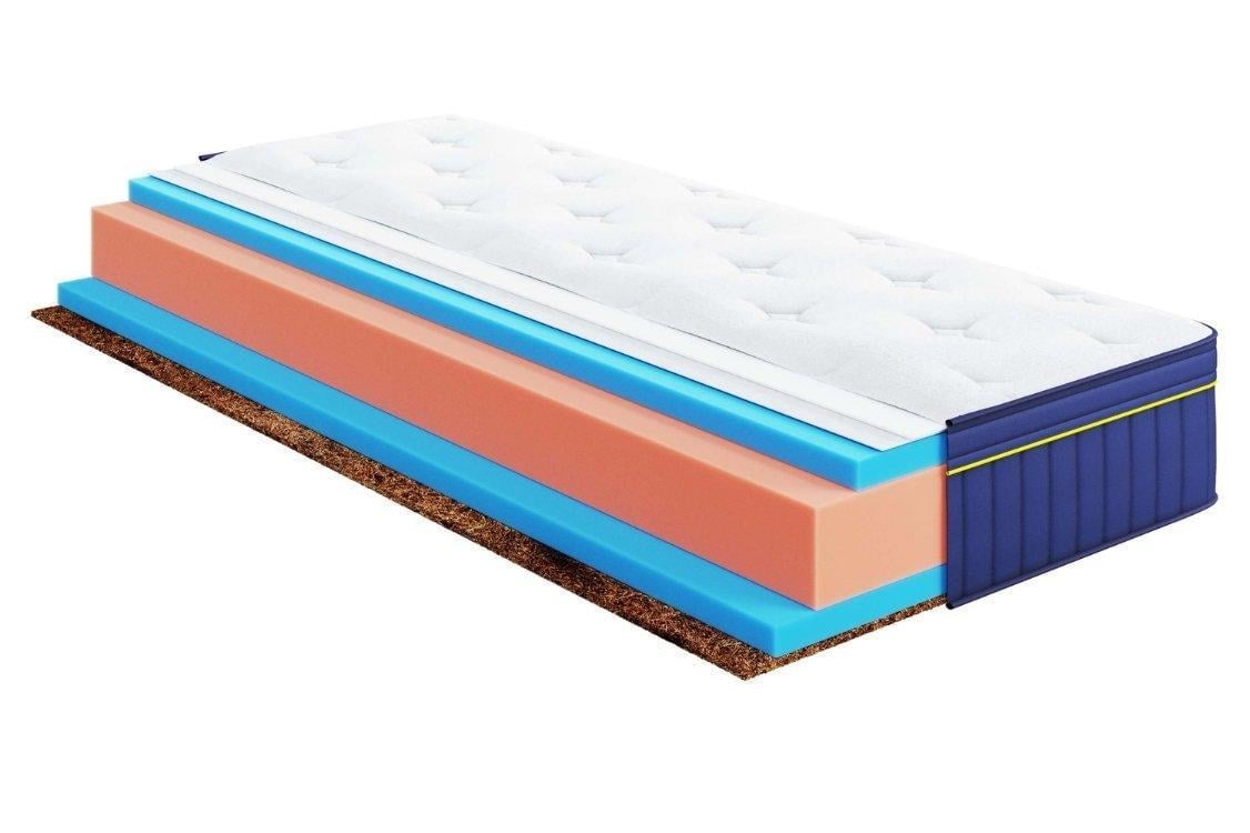 Матрац ортопедичний ТМ HighFoam BlueMarine Pacifico безпружинний 160х200 см (2448141281)