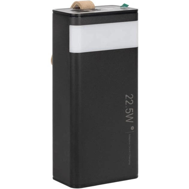 Павербанк WUW-TUGII Y53 зі швидкою зарядкою 30000 mAh 22,5W Чорний (PGHR4371)