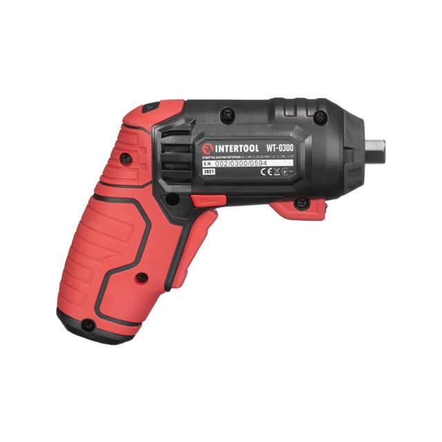 Отвертка Intertool WT-0300 аккумуляторная 4 В 5 Nm литий-ион 1,5 Ач 200 об/мин. 4 насадки + биты кейс (130047) - фото 5 Отвертка Intertool WT-0300 аккумуляторная 4 В 5 Nm литий-ион 1,5 Ач 200 об/мин. 4 насадки + биты кейс (130047) - фото 5