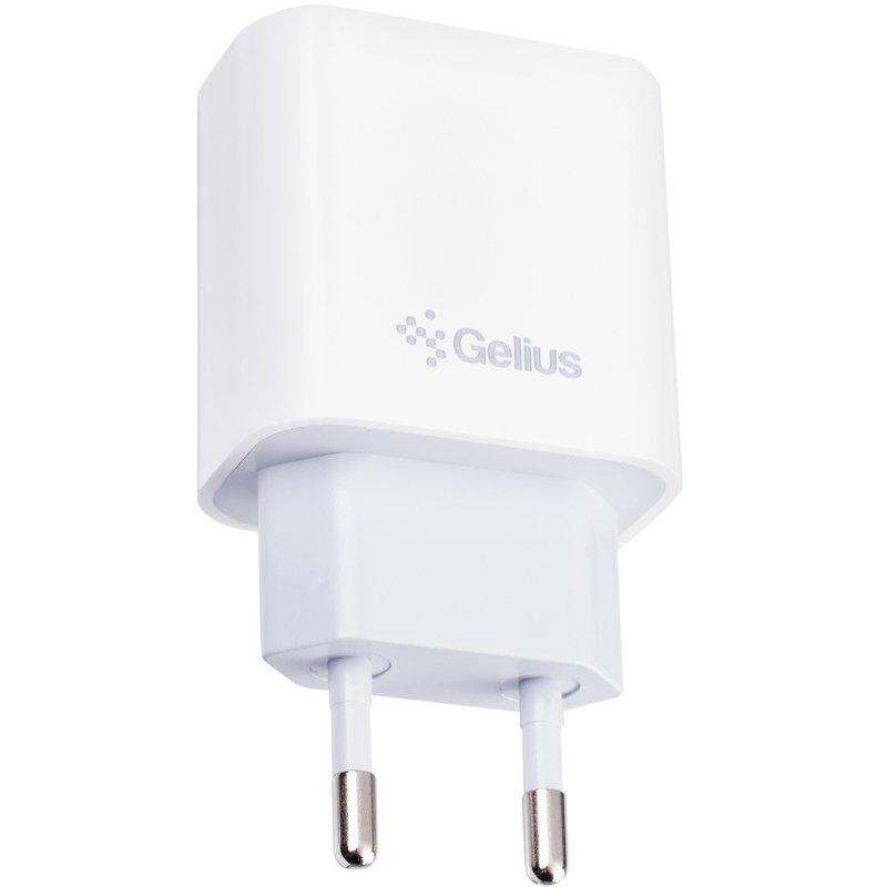 Зарядное устройство сетевое Gelius Merge GP-HC060 GAN USB+Type-C 35W QC/PD/PPS White (99403) - фото 6 Зарядное устройство сетевое Gelius Merge GP-HC060 GAN USB+Type-C 35W QC/PD/PPS White (99403) - фото 6