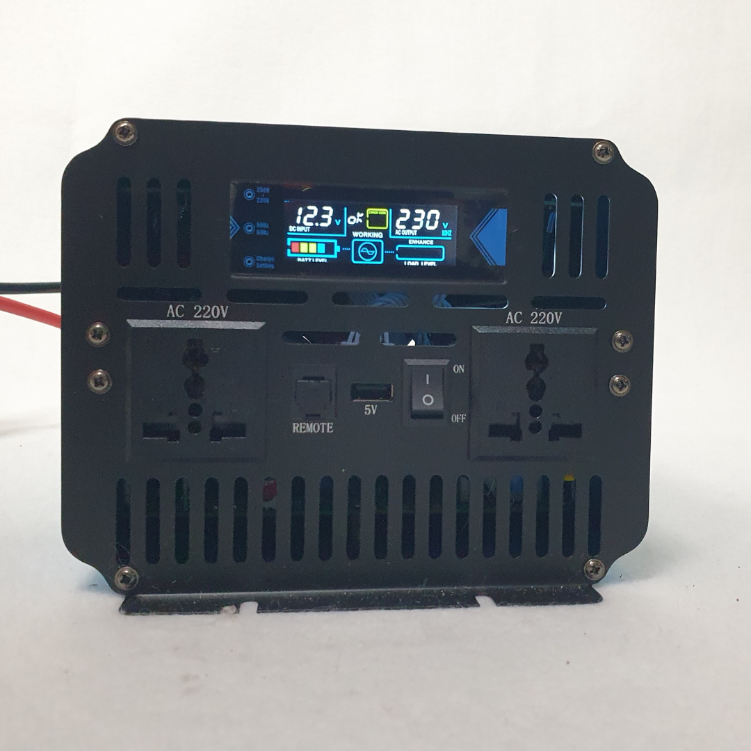 Автомобильный инвертор Power Inverter Wimpex 5000W с чистой синусоидой и защитой от перегрузки (X51-W00) - фото 6