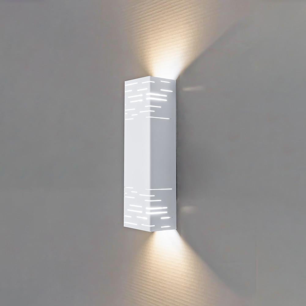 Светильник настенный MSK ELECTRIC Sieve NL 23702-2 WH под две лампы Белый (86903)