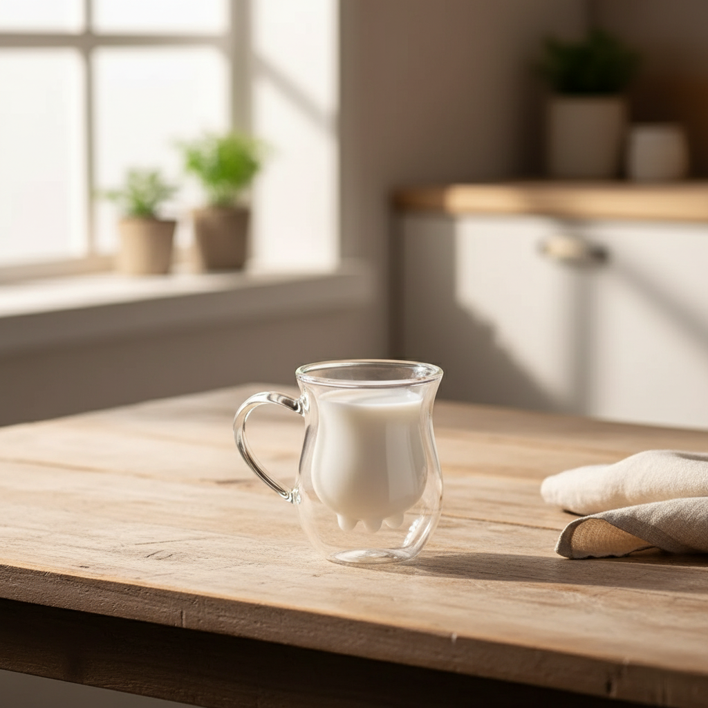 Чашки з подвійним дном Herisson Cow 2 шт 90 мл - фото 3