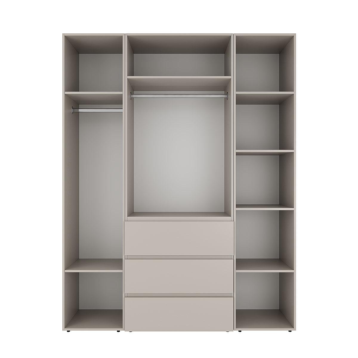 Шкаф распашной комбинированный ART IN HEAD №1 Light 1600x500x2200 мм Кашемир (GALTK0114000000) - фото 2