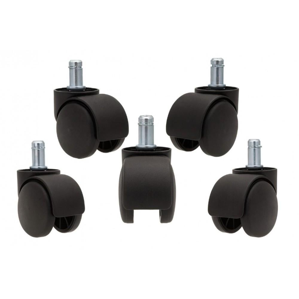Колесо к офисному креслу Bonro пластиковое 5 шт. Черный (42411919)