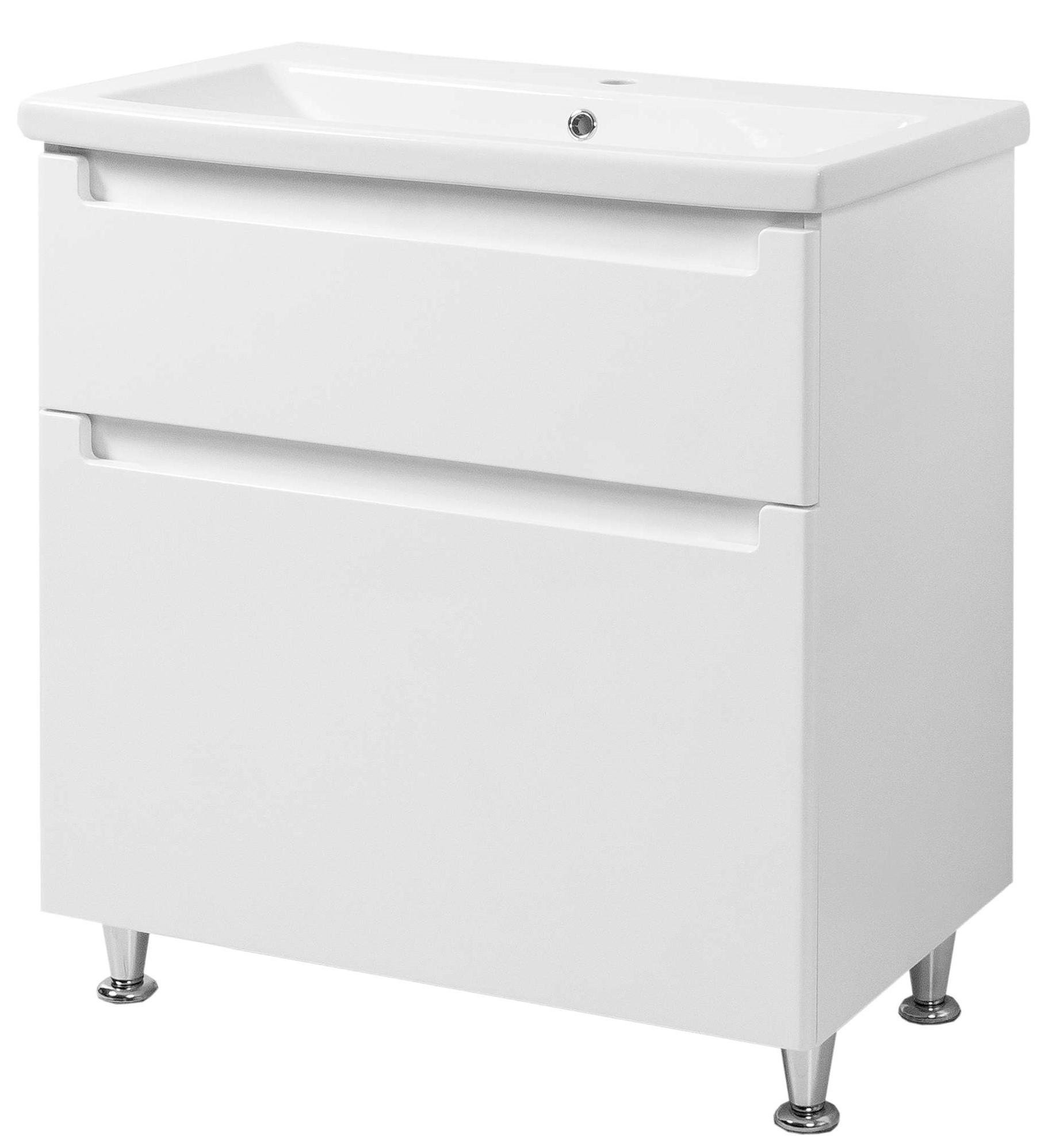 Тумба ЮВВИС Марко ТНБ-2 Д 70 см с умывальником Комо (14719536)