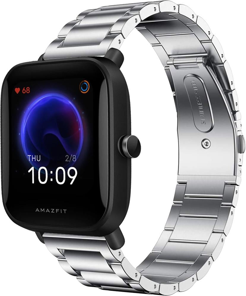 Браслет металевий Shape для Amazfit Bip U Silver (25303-59)