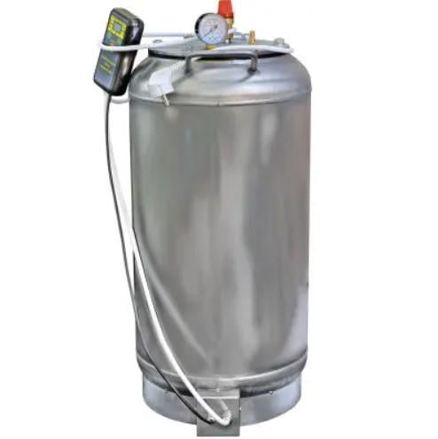 Автоклав СовеК фланцевый электрический из нержавеющей стали ЛАН 42 л 32 банки/0,5 л (32НФЭ)