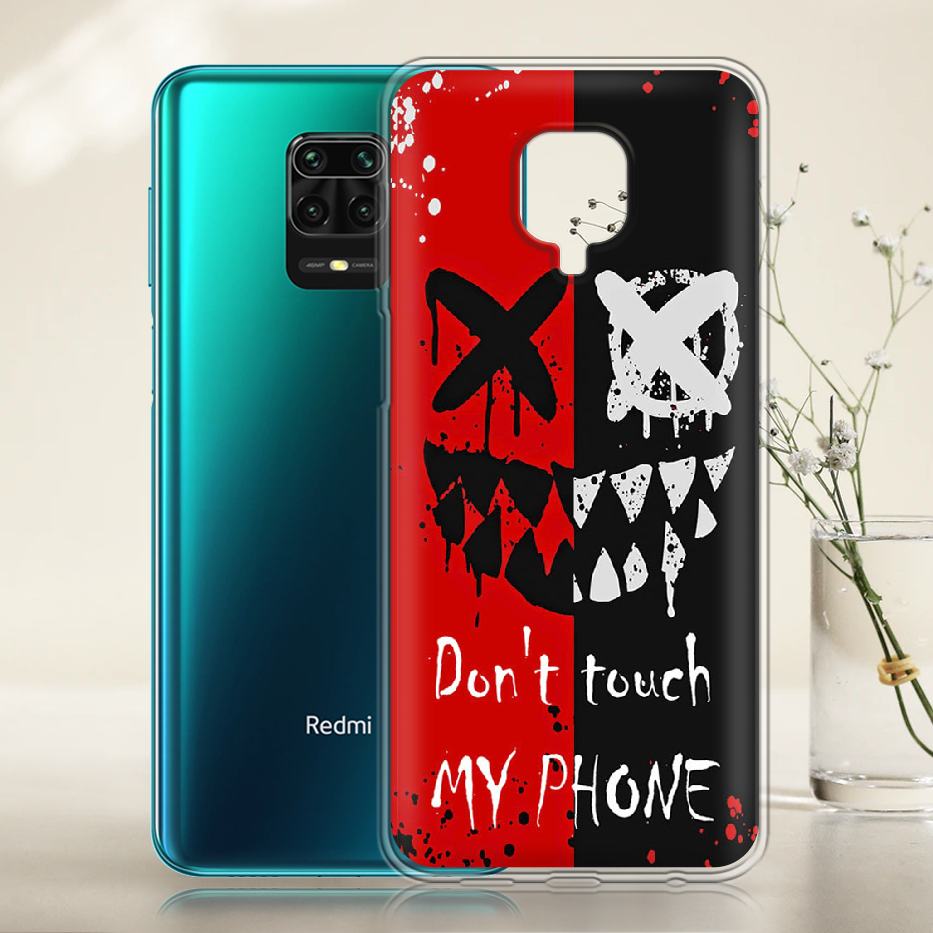 Чохол Boxface Xiaomi Redmi Note 9S Bad Smile Прозорий силікон (39475-up2468-39475) - фото 2