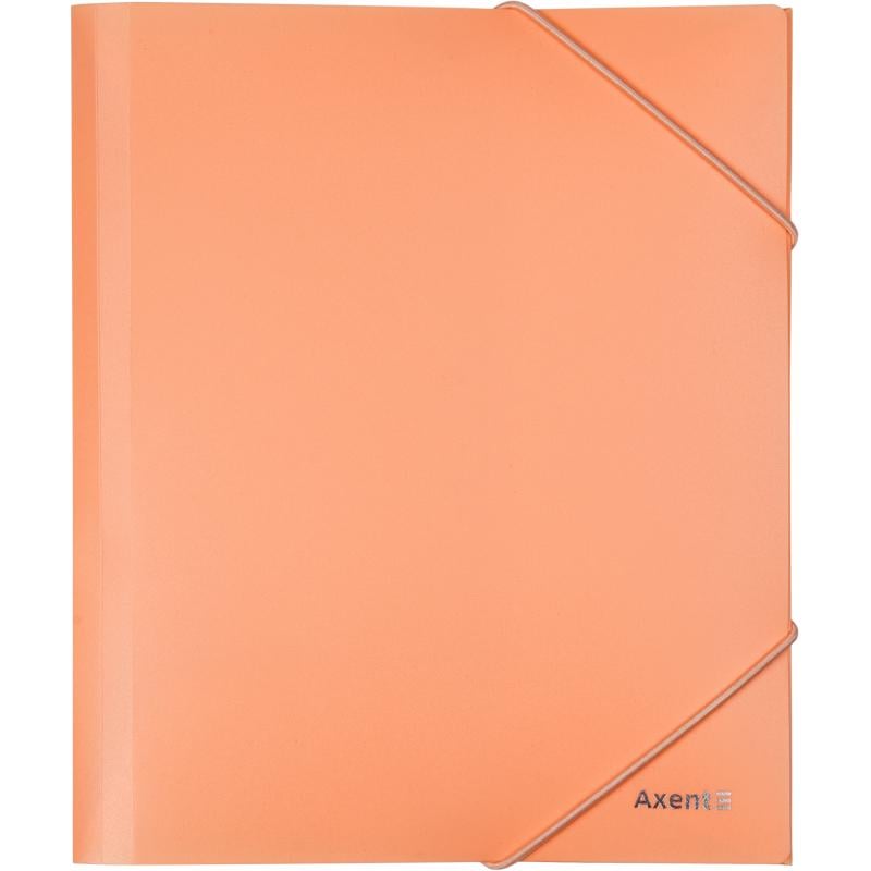 Папка Axent Pastelini на резинках А5 полипропилен Персиковый (1514-42-A)