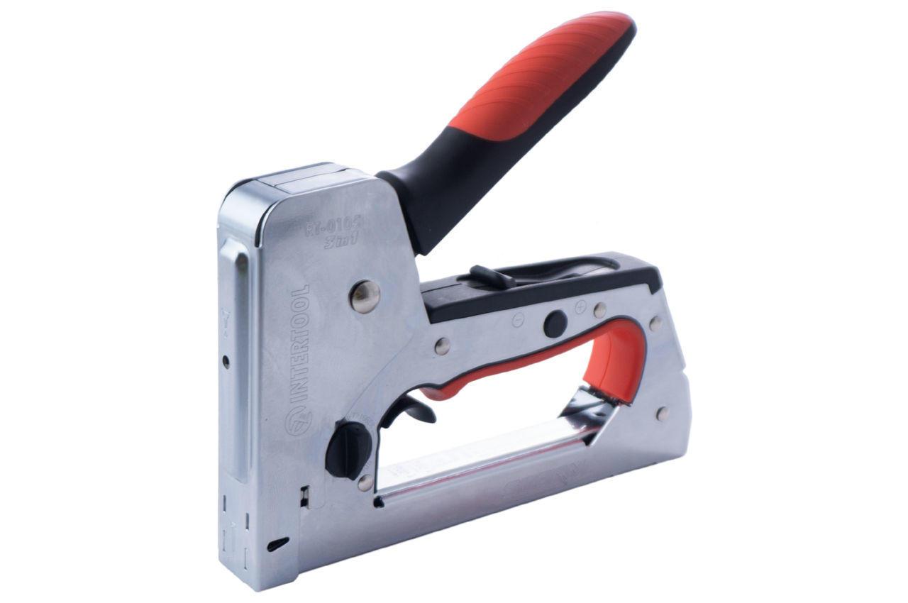 Степлер Intertool Storm 4-14 мм 3в1 (RT-0105) - фото 3