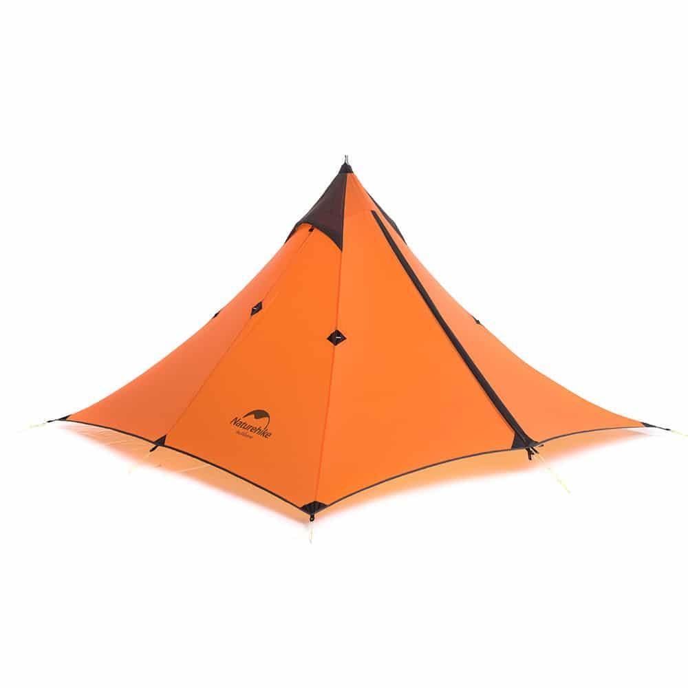 Палатка Naturehike Pyramid I 20D silicone NH17T030-L Orange