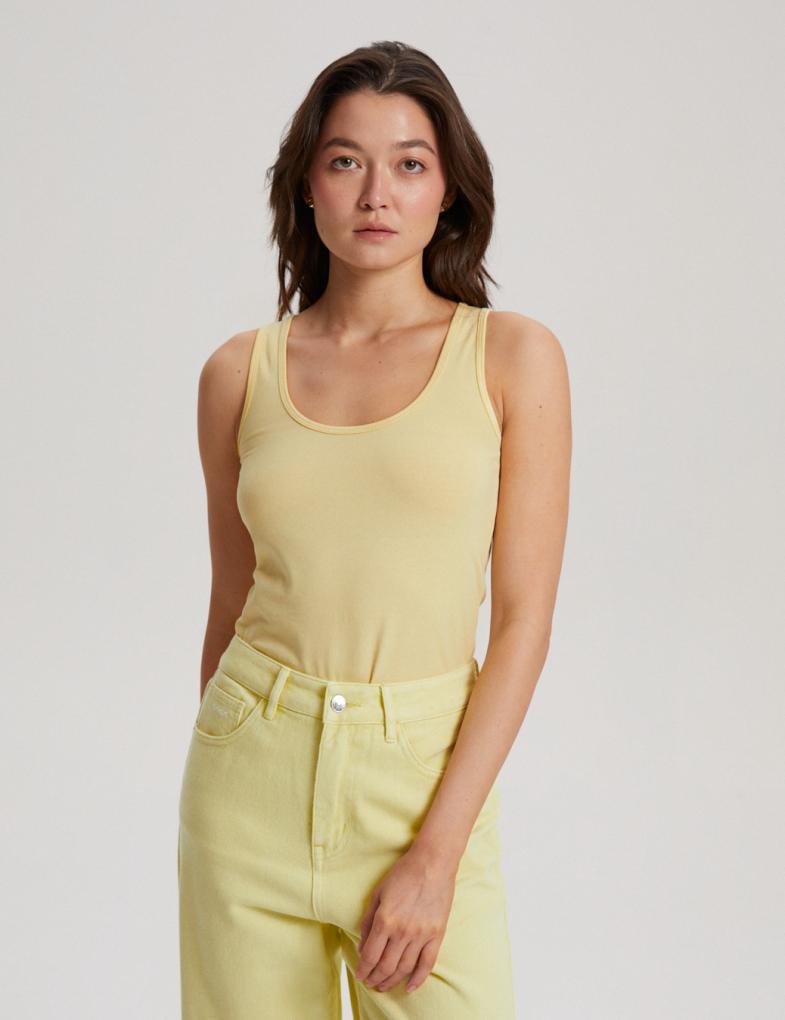 Топ женский Diverse MONK XL Светло-желтый (5902598833327)