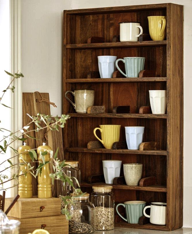 Полка для кружек из дерева Неркин Латте (СДК-002416)