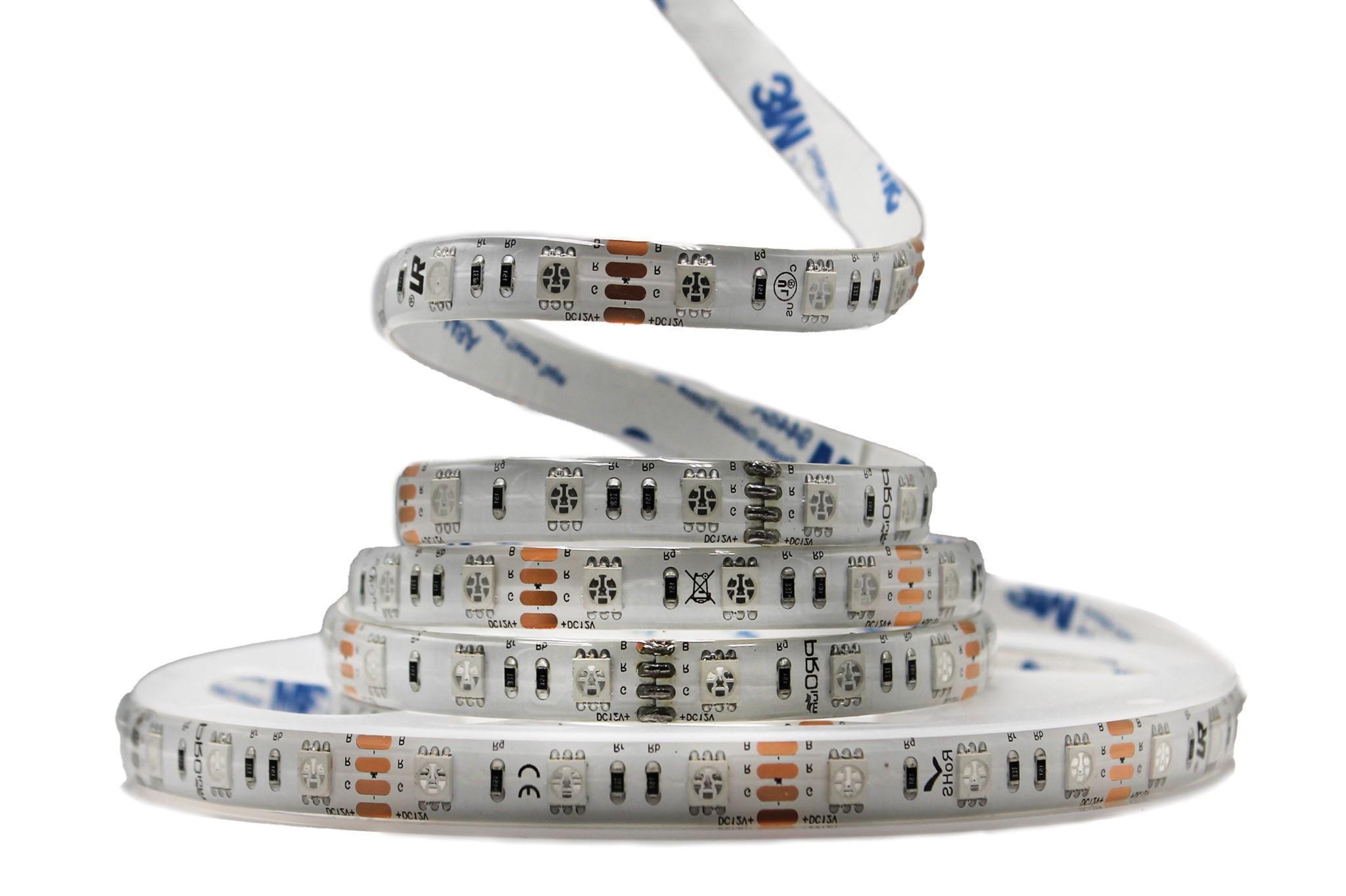 Светодиодная лента Prolum 5050/60 IP65 Series-SG RGB 12V Разноцветный (28522716)