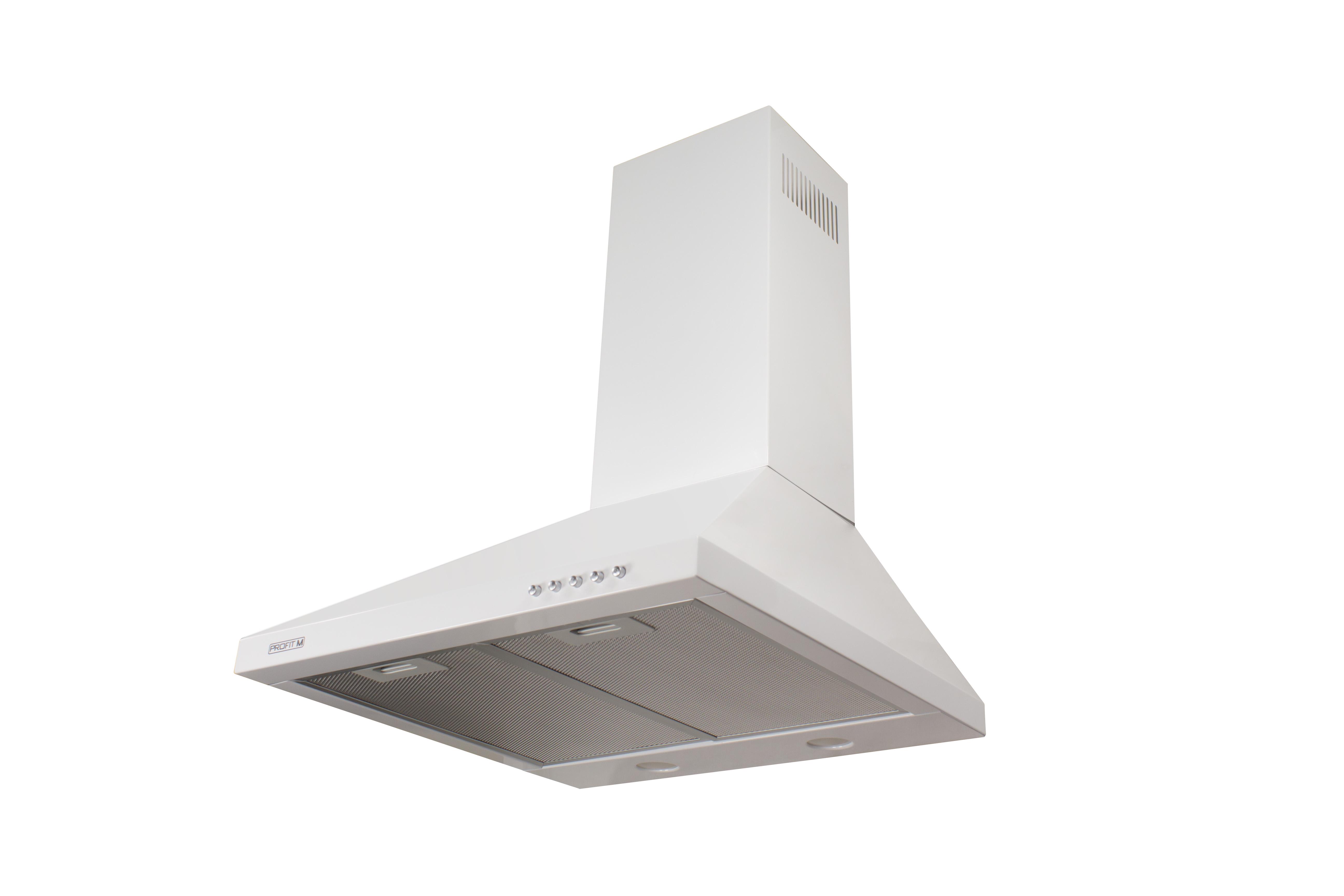 Кухонная вытяжка ProfitM Ника 50 см 750 м3 Белый (30320258) - фото 4