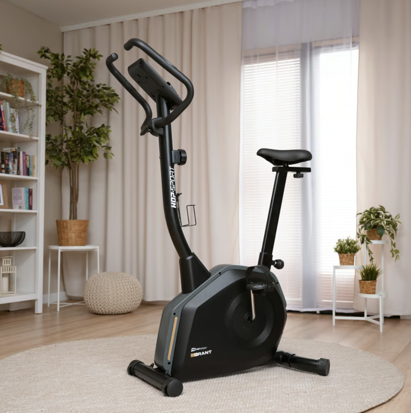 Велотренажер Hop-Sport HS-4000H Grant Чорно-золотистий (4689) - фото 17 Велотренажер Hop-Sport HS-4000H Grant Чорно-золотистий (4689) - фото 17