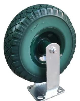Колесо пінополіуретанове 3.00-4 неповоротне безпрокольне навантаження 100 кг