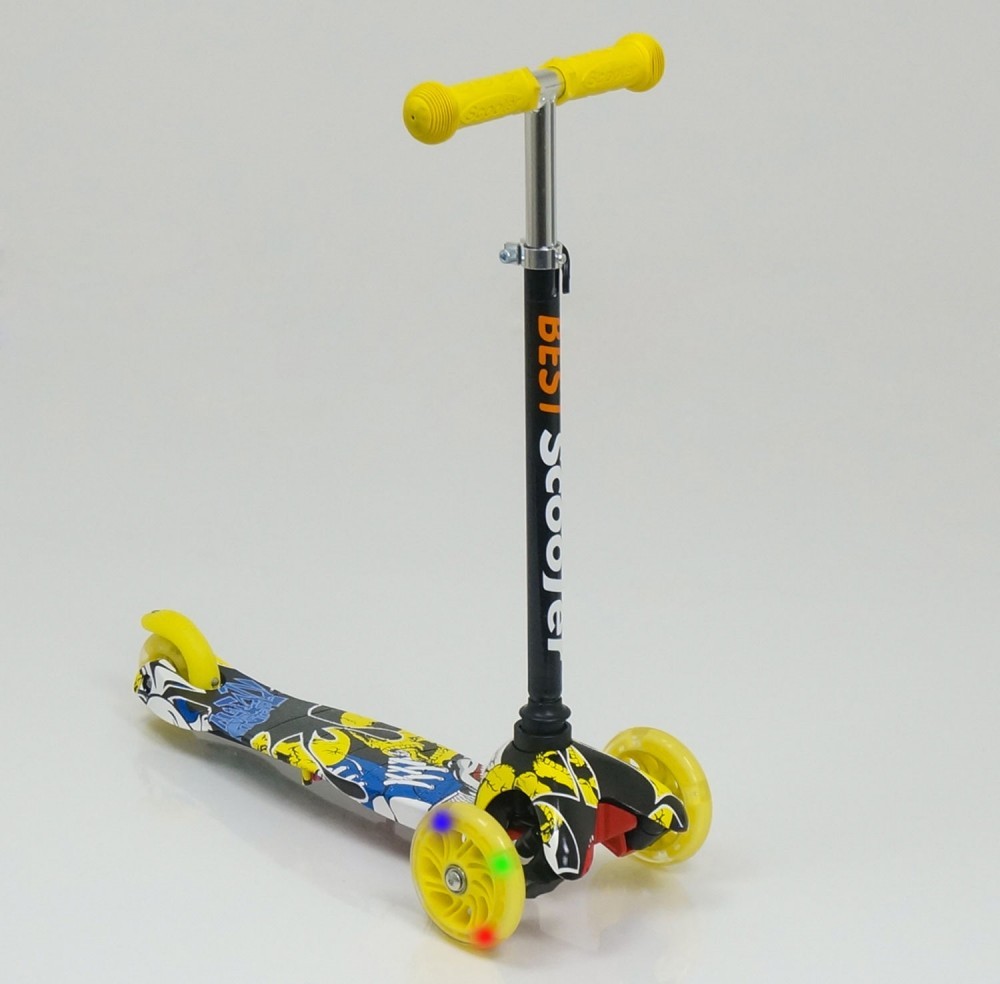 Самокат детский трехколесный Scooter Mini Style Draft Y (2T1052)