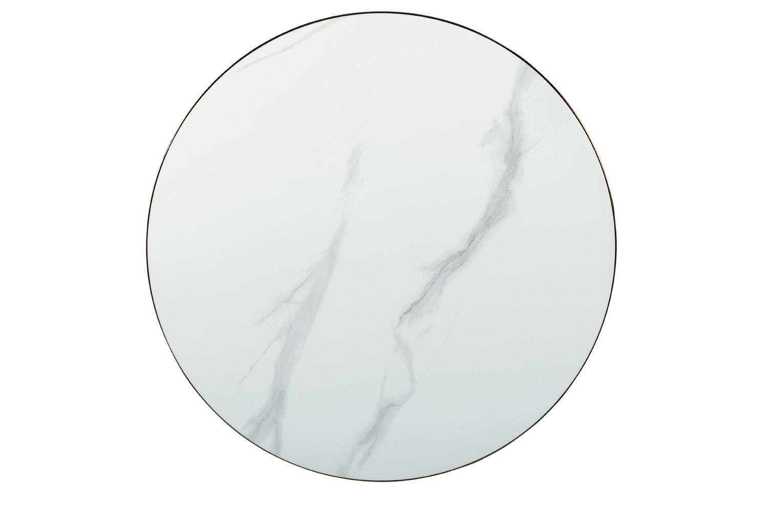 Журнальный столик Signal GEMINI 50 см Белый/Черный/Золотой (GEMINIBC50) - фото 2 Журнальный столик Signal GEMINI 50 см Белый/Черный/Золотой (GEMINIBC50) - фото 2