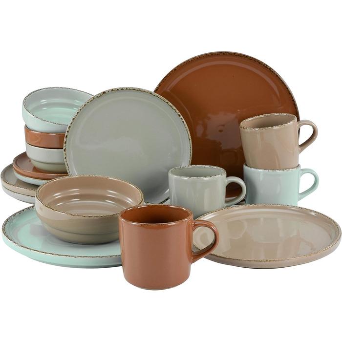 Столовий сервіз Creatable Terra Collection на 4 персони 16 пр. (33459103)