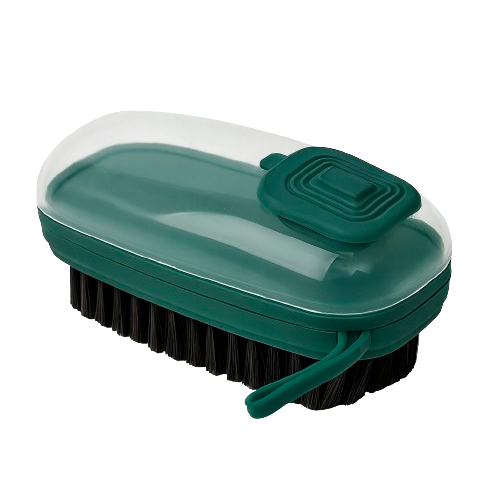 Щітка для чищення універсальна з дозатором миючого засобу Stenson R90346 11x5 см Dark Green (a279b9f9)