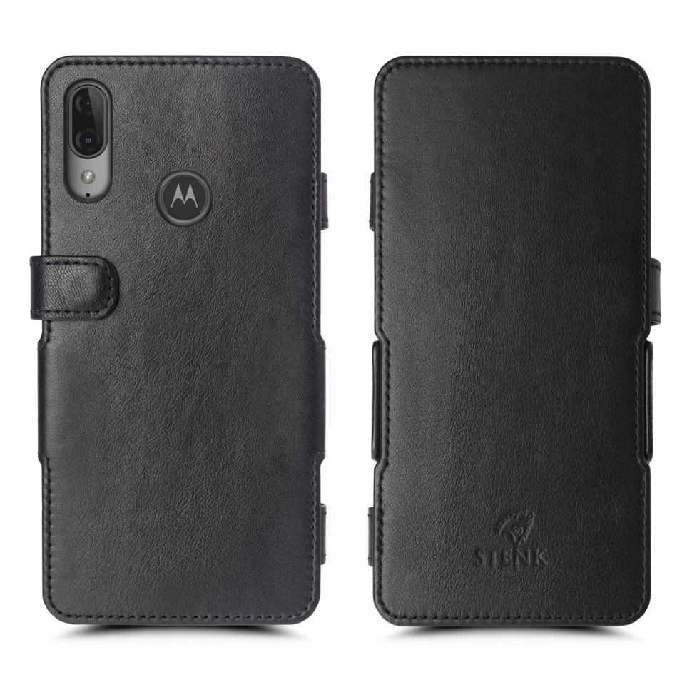 Чехол книжка Stenk Prime для Motorola Moto E6 Plus Черный (65245) Чехол книжка Stenk Prime для Motorola Moto E6 Plus Черный (65245)