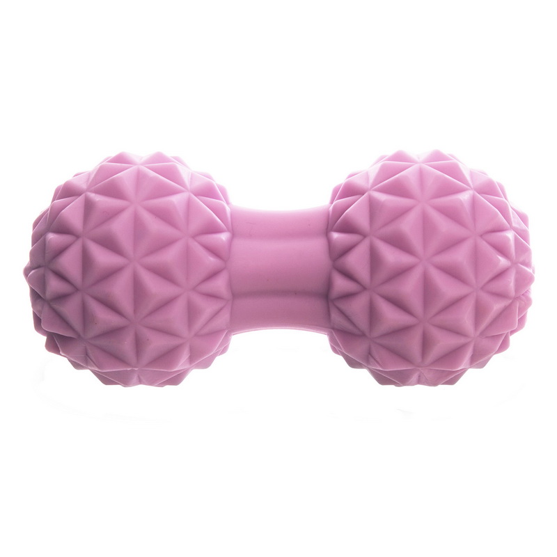 Массажер для спины DuoBall Massage Ball eva 12,5x6,5 см Фиолетовый (FI-1477) - фото 2