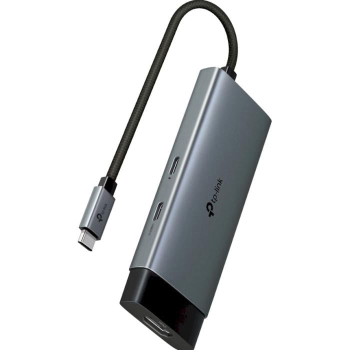 Концентратор TP-Link UH5020C 2xUSB 3.0 1xHDMI 1xUSB-C 3.0 1xUSB-C PD 100W Grey (30651623) Концентратор TP-Link UH5020C 2xUSB 3.0 1xHDMI 1xUSB-C 3.0 1xUSB-C PD 100W Grey (30651623)